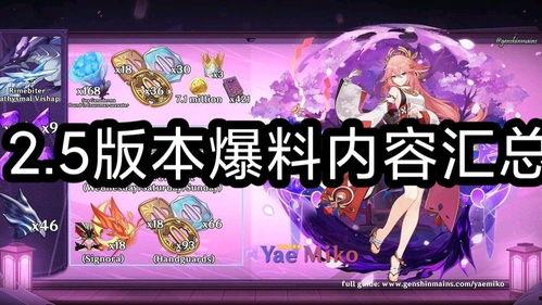 原神最新爆料2.5,神秘新角色揭晓,探索未知领域,开启奇幻冒险之旅 第2张 原神最新爆料2.5,神秘新角色揭晓,探索未知领域,开启奇幻冒险之旅 第2张